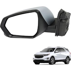 munirater Mirror Assembly Power Signal Blind Spot PTM-8 Pin Passenger Side Replacement for 2018 2019 2020 2021 2022 Equinox 84545949 GM1321594