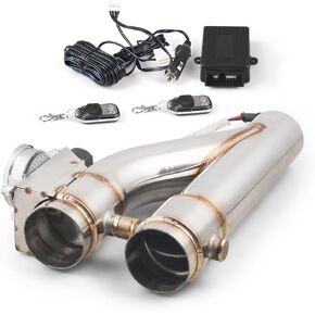 Universal 2.5 Inch Stainless Steel Exhaust Pipe Kit