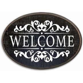 5"X7" Solid Wood Plaque With Metal Hook - Hail To Thyself - Gothic Wall Art, Satanism Cross Patch Plaque For Living Room, Bar, Farm House, Home & Office Decor - A03