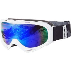 EYEGUARD Ski Goggles for Men Women Youth with Spherical Lens OTG Anti-Fog UV400 Snowboard Snow Goggles