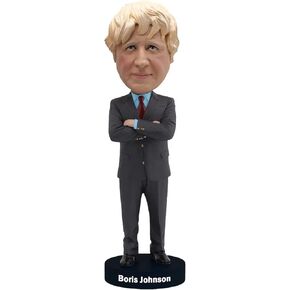 Royal Bobbles Boris Johnson Collectible Bobblehead Statue