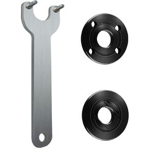 Angle Grinder 193465-4 224399-1 224568-4 Wrench Spanner Metal Lock Nut Flange 1/4''-20 Compatible with Dewalt Milwaukee Makita Bosch Black&Decker Ryobi 4.5" 5" 5/8-11