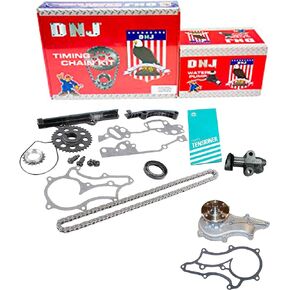 DNJ TK900WP TIMING KIT WITH WATER PUMP FOR 85-95 TOYOTA / L4 / 2.4L SOHC 8V 22R, 22RE, 22REC, 22RTEC