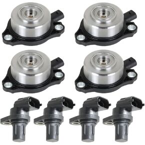 WFLNHB Camshaft Position Sensors and Adjuster Magnets Kit 2720510177 A2720510177 Replacement for 2006 Mercedes-Benz
