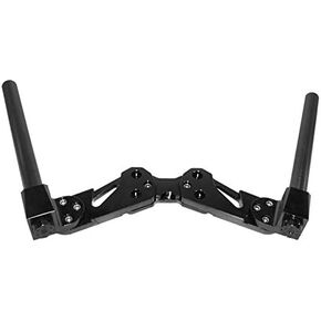 For Honda Grom MSX125 Motorbike Fork Tube Clip On Handlebars Motorcycle Motified Handle Bar Riser Racing ATV Expansion Handlebar Black