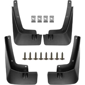 واقي الطين Vinomkii متوافق مع Hyundai Santa fe 2013 2014 2015 2016-2022 2023 مع 4 قطع من الطين الأمامي والخلفي وواقي الطين in Kuwait