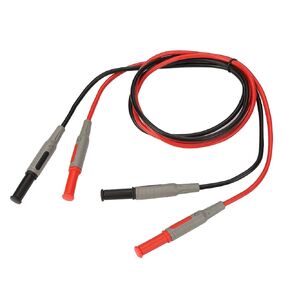 Test Leads,P1032 4mm 1000V 15A Banana Plug Test Line Injection Molded Straight to Straight Multimeter Wire Cable