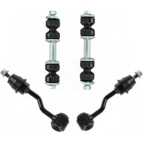 TRQ Front Rear Suspension Sway Bar End Link Kit Set 4pc for 1996-1998 Jeep Grand Cherokee