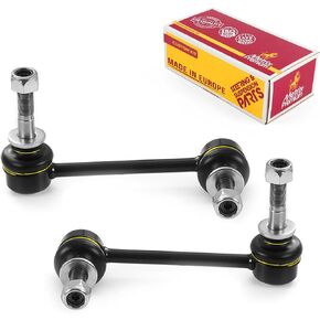 Made in Europe - Metrix Premium Front Left & Right Sway Bar Stabilizer Link K90677 & K90683 Fits 2003-2009 Lexus GX470, 2007-2014 Toyota FJ Cruiser, 2003-2021 Toyota 4Runner