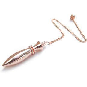 Copper Metal Openable Egyptian Family Pendulum for Dowsing and Meditation.