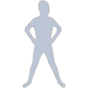 Kids Boys Girls Halloween Costume Invisible Cloak Unisex Full Bodysuit Spandex Stretch Zentai Suit