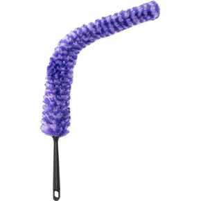 Fuller Brush Furry Wand Duster - 30" Netted Fiber Cleaner - Bendable Hand Sweeper Cleans Dust Dirt Lint & Cobwebs on Window Blinds Shelves Counters & More Use with Fuller Brush Telescopic Handle