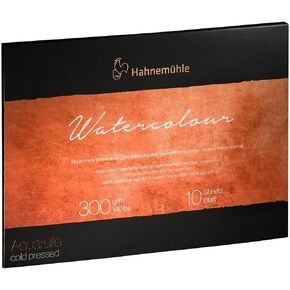 Hahnemuhle Collection Watercolor 300 Block Cold Pressed 14.2x18.9 Inches 300gsm
