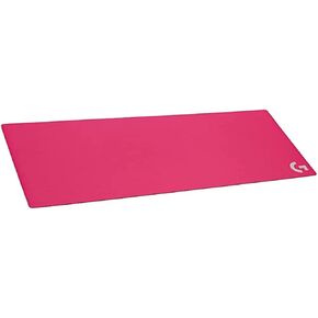 Logitech G840 XL Cloth Gaming Mouse Pad, Thin Pad, Stable Rubber Base, Performance-tuned Moderate surface friction, Durable tube for transport - Black