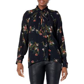 Joie Women's Daisy Blouse in Caviar Multi in Saudi Arabia