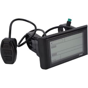 LCD S900 Display Control Panel, Electric Bicycle LCD Display Meter 36V 48V for Electric Bike