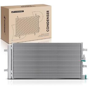 A-Premium Air Conditioning A/C Condenser Compatible with Audi A6, A6 Quattro, A7 Quattro, S6, S7, 2016 2017 2018, 2.0L 3.0L 4.0L, Replace# 4G0260403Q