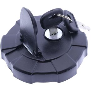 FridayParts Fuel Cap 2658575 W/Keys 459A Compatible for Caterpillar CAT Mini Excavator 303.5C 304C CR 305.5D 308E Replacement