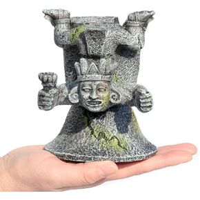 Aquarium Decoration Landscape Buddha Statue Fish Tank Decoration Small Buddha Statue Broken Buddha Statue Small Fish Shelter Avoid Cave (Buddha's hand)