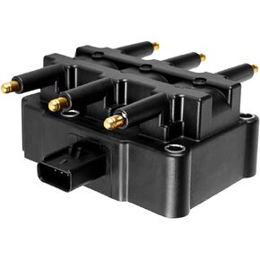 Ignition Coil Fits for 2001 2002 2003 2004 2005 2006 2007 2008 2009 Chrysler Town and Country Dodge Grand Caravan Jeep Wrangler JK Pacifica Voyager Coil Packs 3.8 3.3 V6 Replaces# UF305 C1442