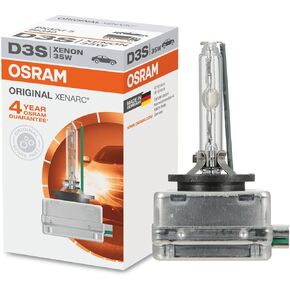 Genuine Osram 66340 Xenarc 35W D3S PK32D-5 4600K HID Xenon Light Bulb (1 Pack)