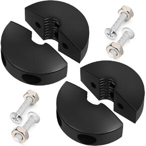 2 Sets Ball Stopper Adjustable Hose Bumper Rubber 3/8" ID 0.57 Inch to 0.63 Inch Auto Rewind Retractable Hose Reel Stop for Spring Driven Air Hose Reel