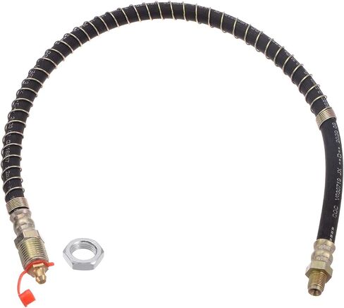 M10x1mm Thread 19.69" Length Flexible Extension Grease Hose with Fixing Hex Screw Nut for Grease Gun Lubrication in Saudi Arabia