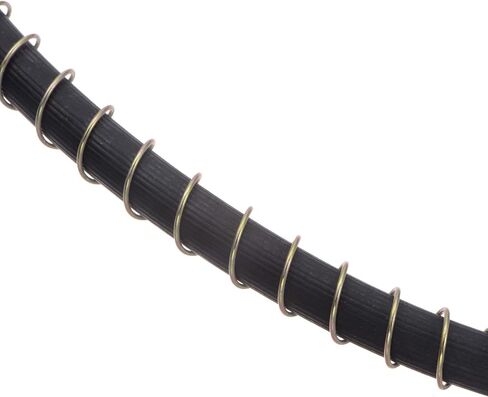M10x1mm Thread 19.69" Length Flexible Extension Grease Hose with Fixing Hex Screw Nut for Grease Gun Lubrication in Saudi Arabia