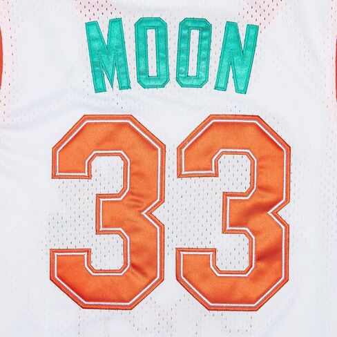 TUEIKGU #33 Jackie Moon Flint Tropics Basketball Jersey for Men 90s Hip hop Clothing for Party in Saudi Arabia