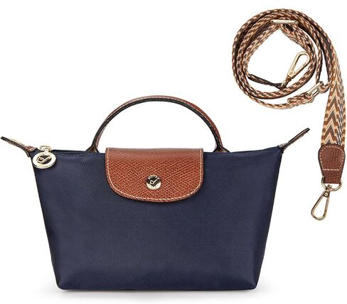 DOMAT Crossbody Bag for Women, Chic Lightweight Purse with Leather Top-handle, Compact Clutch Bag, Shoulder Handbag in Saudi Arabia