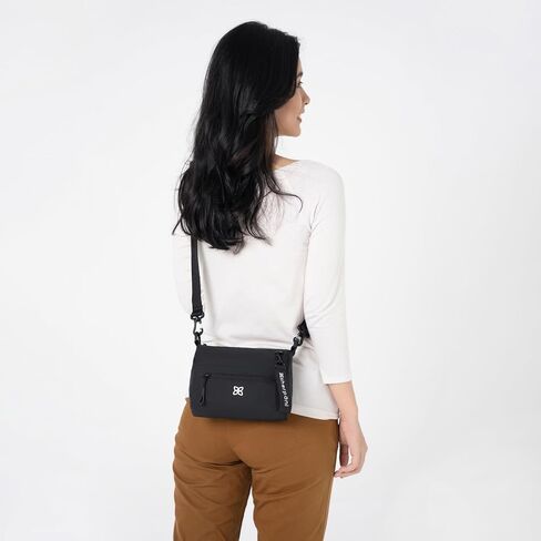 Sherpani Skye, Small Crossbody Purse, Nylon Crossbody Bag, Lightweight Cross Body, Purses for Women, RFID Protection in Kuwait