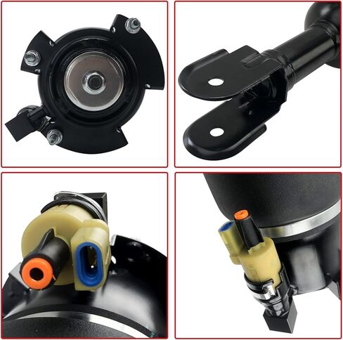 ممتص صدمات الهواء الأمامي الأيمن VIGOR متوافق مع 1993-1998 Lincoln Mark VIII Car Air Strut OEM استبدال رقم 18-150002، AS7301، 656591573012 in Kuwait