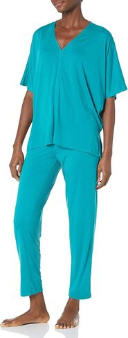 Natori Women's Shangri La Caftan Pj Length 24-26"/Inseam 28" in Saudi Arabia
