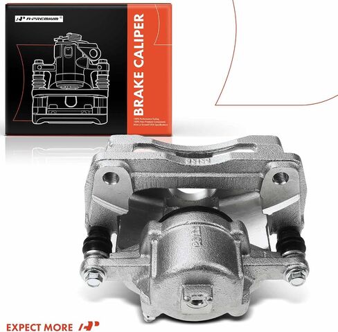 A-Premium Disc Brake Caliper Assembly with Bracket Compatible with Select Chrysler Models - PT Cruiser 2001-2010 - Front Right Passenger Side in Saudi Arabia