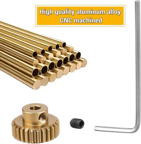 CrazyHobby 48P Pinion Gear Set 22T 23T 24T 25T 26T 3.175mm Shaft Hole for Traxxas Axial Arrma HPI Kyosho Losi 1/10 RC Car Truck Buggy in Saudi Arabia