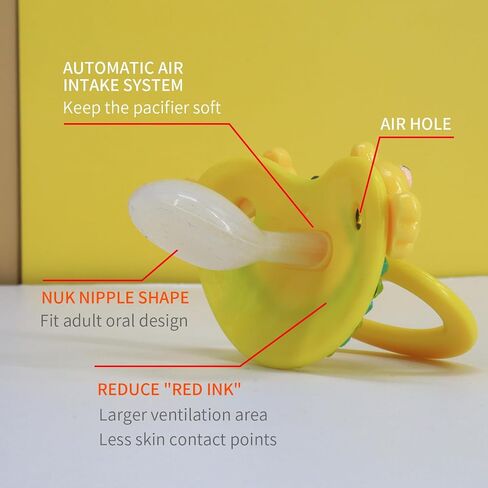 Sized Pacifier, Stylish Bling Pacifier for Adult (Style 4) in Saudi Arabia