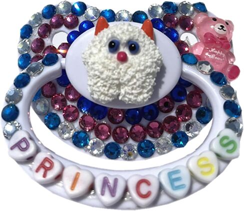 Sized Pacifier, Stylish Bling Pacifier for Adult (Style 4) in Saudi Arabia