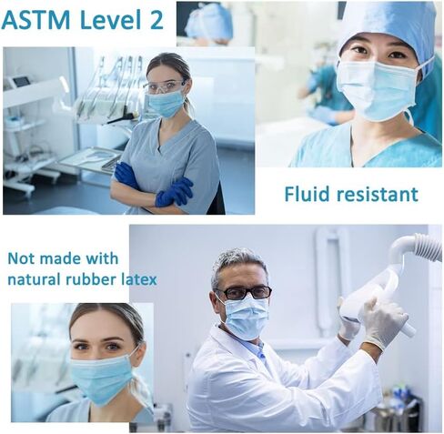 ASTM Level 2 Surgical Mask Case of 2000 Masks in Kuwait