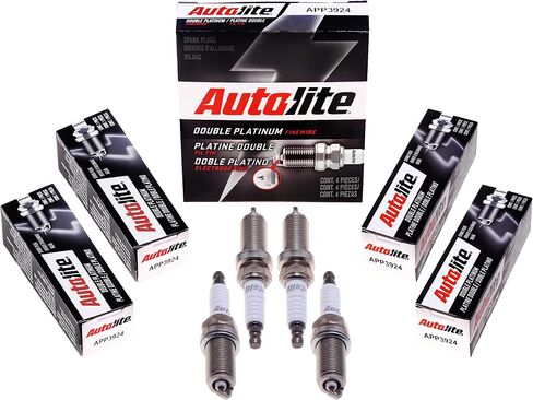 Autolite APP3924 Double Platinum Automotive Replacement Spark Plug (1 Pack) in Saudi Arabia