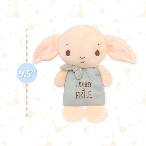 KIDS PREFERRED Harry Potter Dobby Teether Plush Toy Crinkle Cloth for Newborn Baby Boys and Girls 10 inches in Saudi Arabia