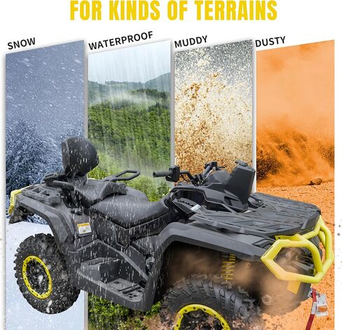 SAUTVS حاجز مشاعل الطين اللوحات واقيات الطين لـ Can-Am Outlander 500 570 650 800R 850 1000 Max 2013-2021 الملحقات (استبدال #715001764) in Saudi Arabia