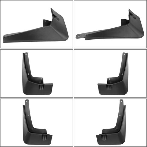 واقي الطين Vinomkii متوافق مع Hyundai Santa fe 2013 2014 2015 2016-2022 2023 مع 4 قطع من الطين الأمامي والخلفي وواقي الطين in Kuwait