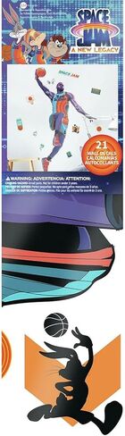 ملصقات جدارية عملاقة من RoomMates RMK4729GM Space Jam Lebron قابلة للتقشير واللصق in Kuwait