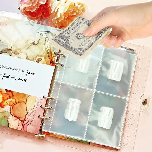 100 Envelopes Money Saving Challenge, A5 Envelope Challenge Saving Binder,Money Saving Binder,Budget Book with Cash Envelopes for Saving $5050, Money Savings Challenges Binder and Budget Binder in Saudi Arabia