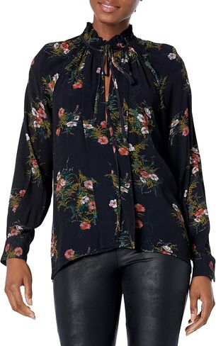 Joie Women's Daisy Blouse in Caviar Multi in Saudi Arabia