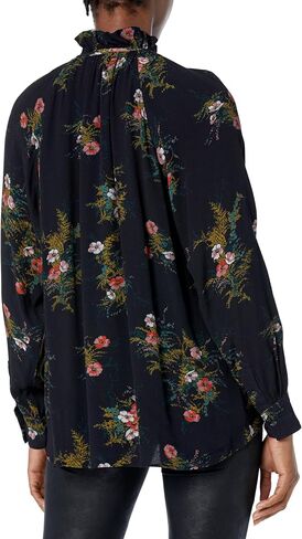 Joie Women's Daisy Blouse in Caviar Multi in Saudi Arabia
