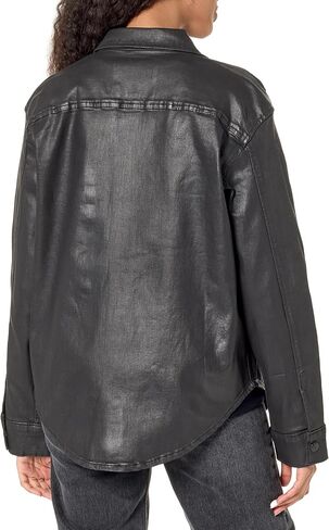 True Religion Women's Coated Georgia Shirt in Saudi Arabia