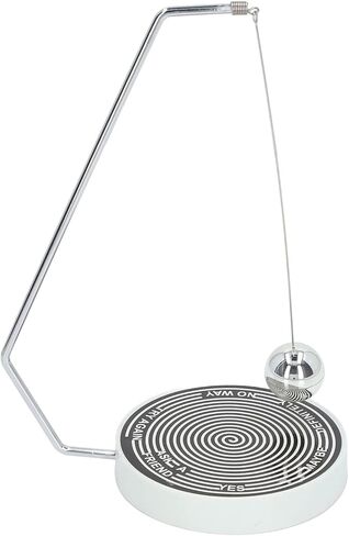 كرة اتخاذ القرار المغناطيسية من Atyhao، ألعاب كروية متأرجحة لقرار الإرتفاع المغناطيسي لتزيين مكتب المكتب (أسود وأبيض) in Kuwait