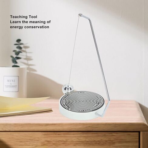 كرة اتخاذ القرار المغناطيسية من Atyhao، ألعاب كروية متأرجحة لقرار الإرتفاع المغناطيسي لتزيين مكتب المكتب (أسود وأبيض) in Kuwait