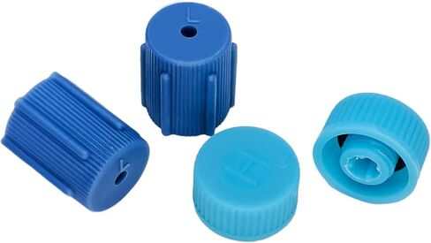 VOTNMIC Air Conditioning Valve Core Kit,Cap & Valve Air Conditioning System Seal Cap A/C R12 R134a Refrigeration A/C Valve Core Rmoval Tool HVAC AC Systems Charging Port Seal Caps Kit in Saudi Arabia